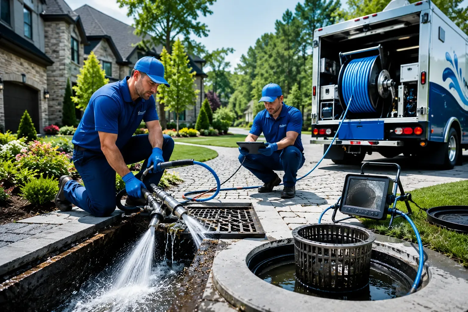 Local outdoor drain cleaning professionals in Albion, RI