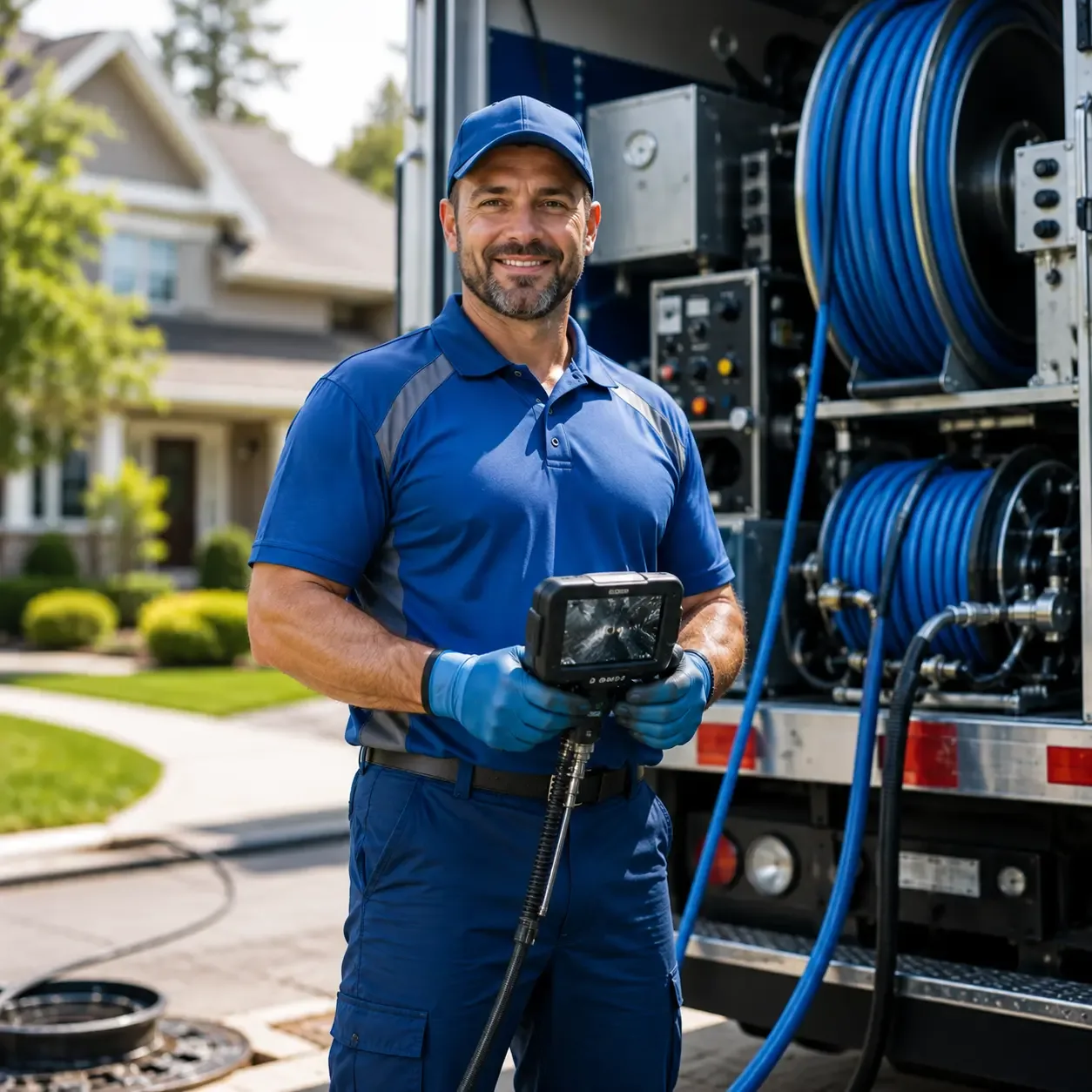 Local outdoor drain cleaning specialists in Albion, RI